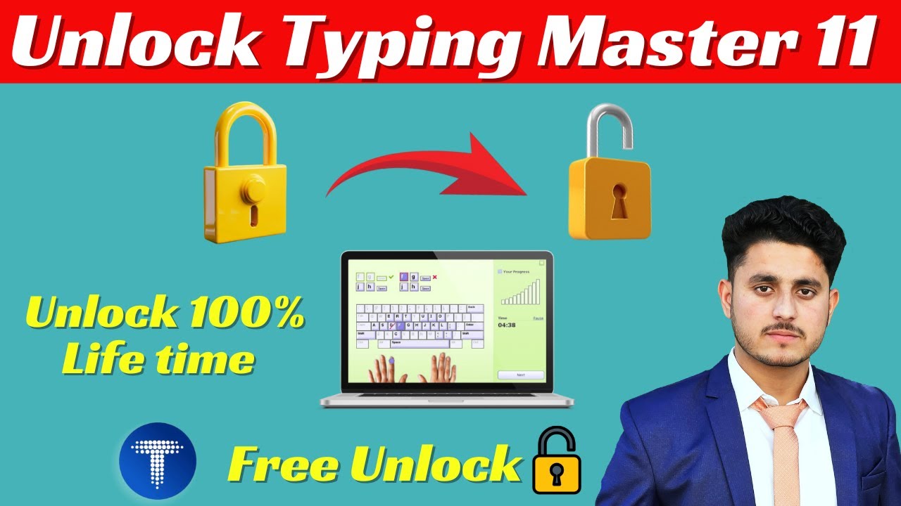 Unlock Typing Master 11 Free 😱 2025 |Typing Master Ko Unlock 🔓 Kaise Kare