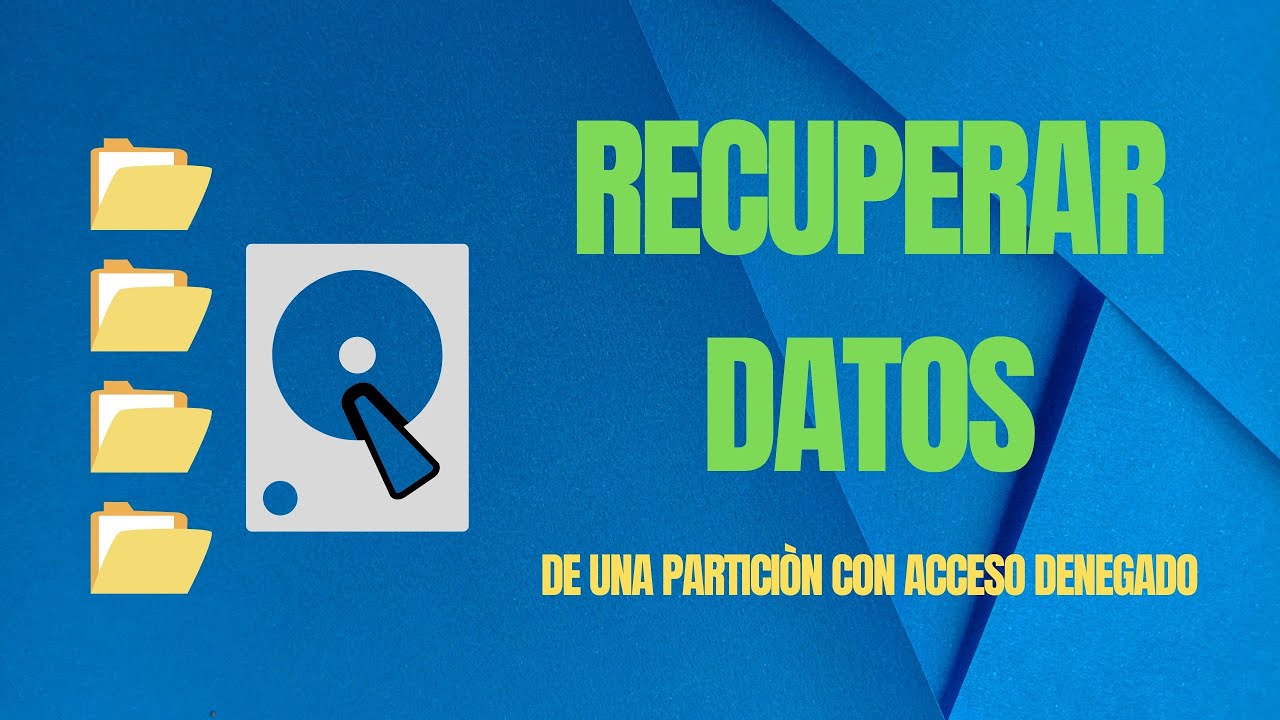 Recuperando datos de partición existente pero INACCESIBLE o RAW