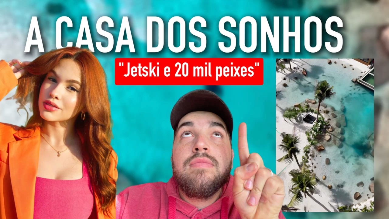Casa da Maira Cardi vs Casa da Theulyn Reis: O paraíso que esta influenciadora criou | React