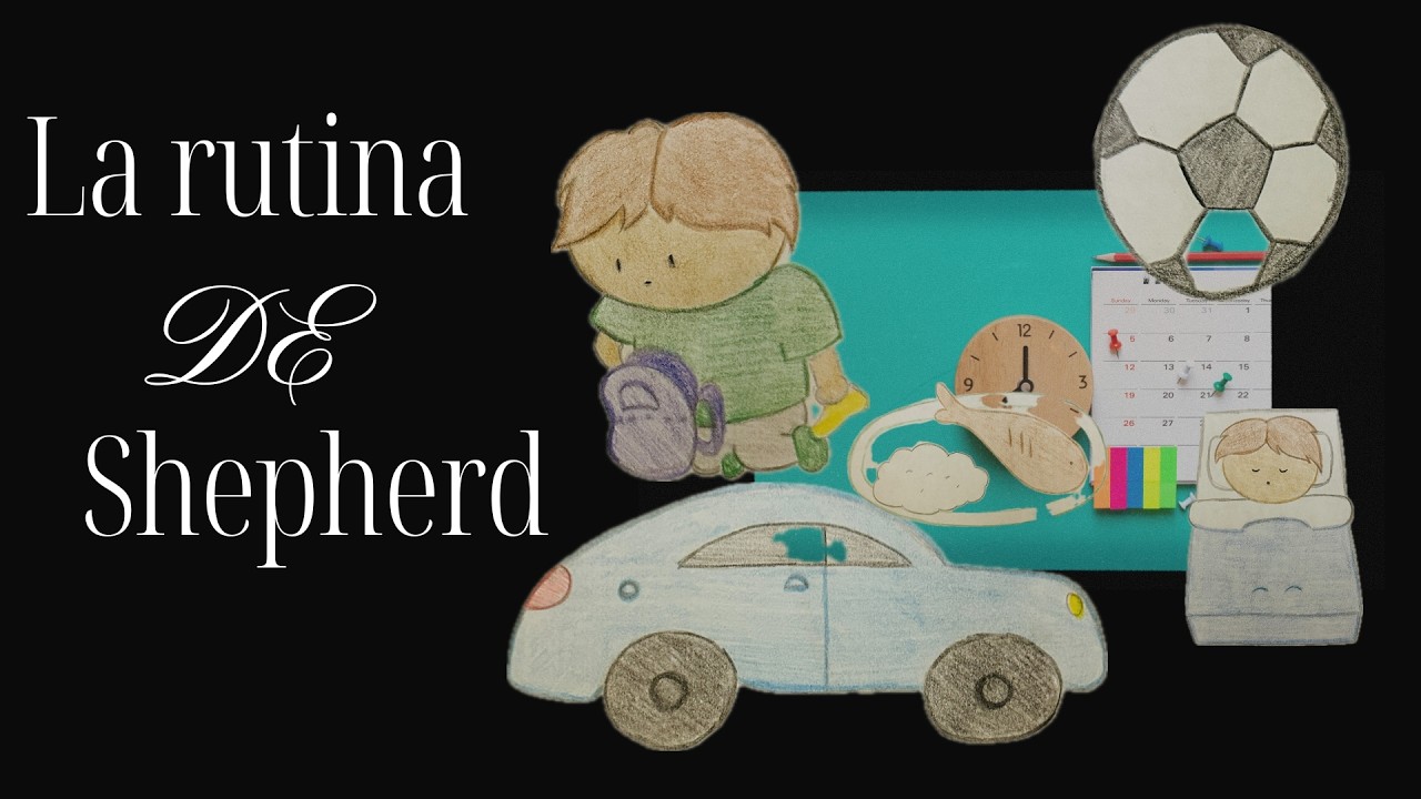 La rutina de Shepherd | Using Spanish reflexives with routine | Story by Ellie #spanishlanguage