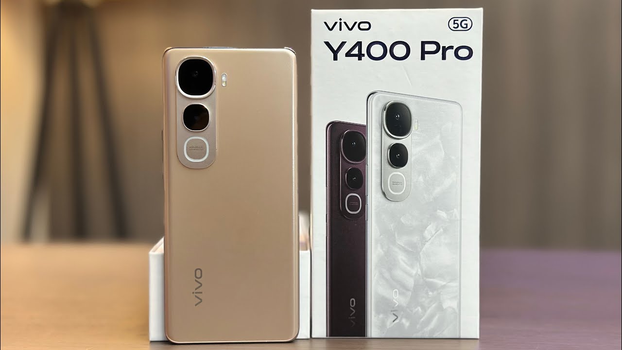 Vivo Y400 Pro 5G Fest Gold Unboxing,First Impressions & Review 🔥| Vivo Y400 Pro 5G Price,Spec & More