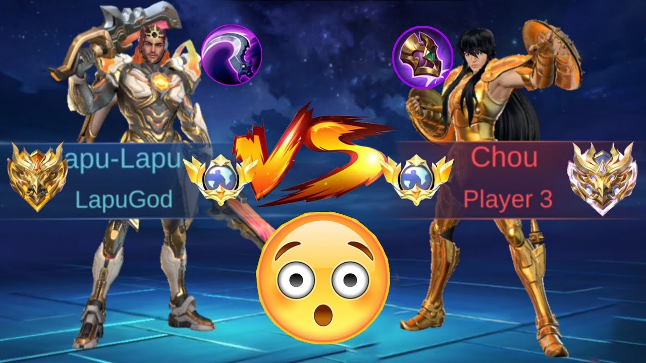 Lapu-Lapu 🆚 Global Chou Who Will Win? 😱 | Mlbb Rank gameplay|@LapuGodmlbb 