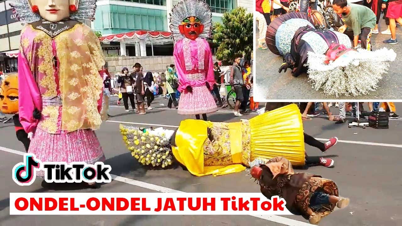🔴 Video lucu ONDEL ONDEL JATUH Tik Tok Terbaru 2020