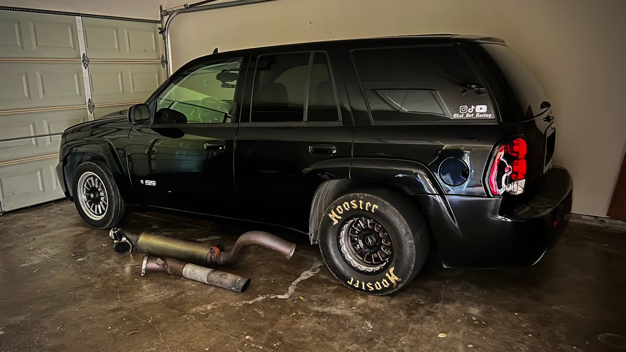 Upgrading the custom 4” exhaust on my Trailblazer SS!