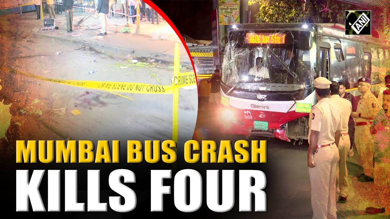 BEST bus hits passengers in Mumbai&rsquo;s Bhandup West, leaving four dead and nine injured