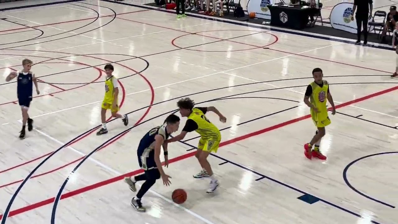 9-21-24 ABC Spotlight vs Braylon Harris #20 Building Champions TeeaTime 30's - Navy (Game) W 62-32