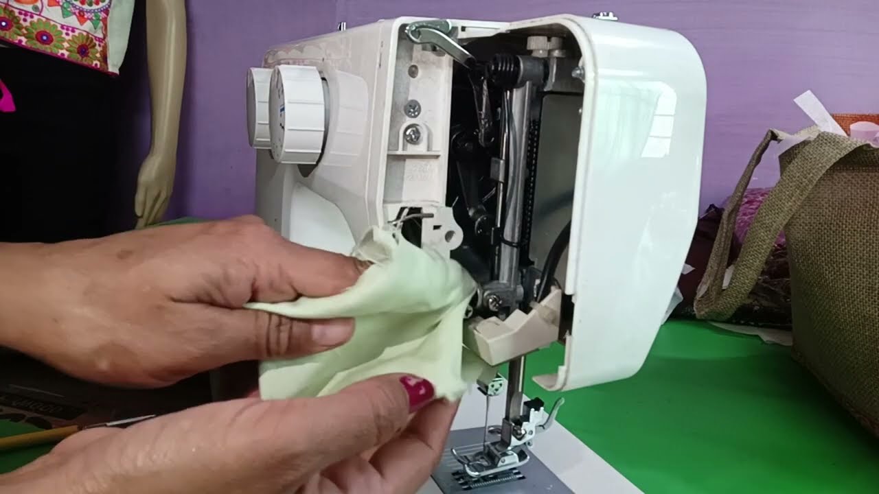 Monthly Cleaning And Oiling Of Singer Promise 1409 Sewing Machine