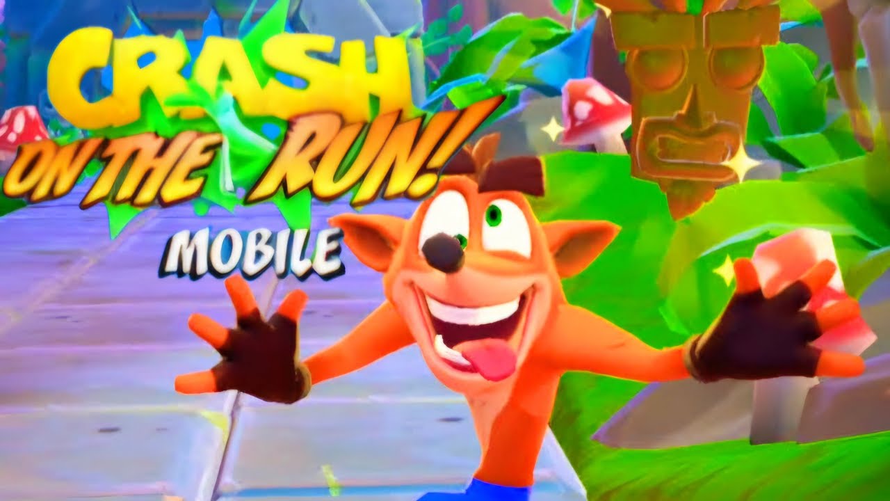 Crash Bandicoot On The Run Part 1: CRASH IS HERE ON MOBILE! (NEW)