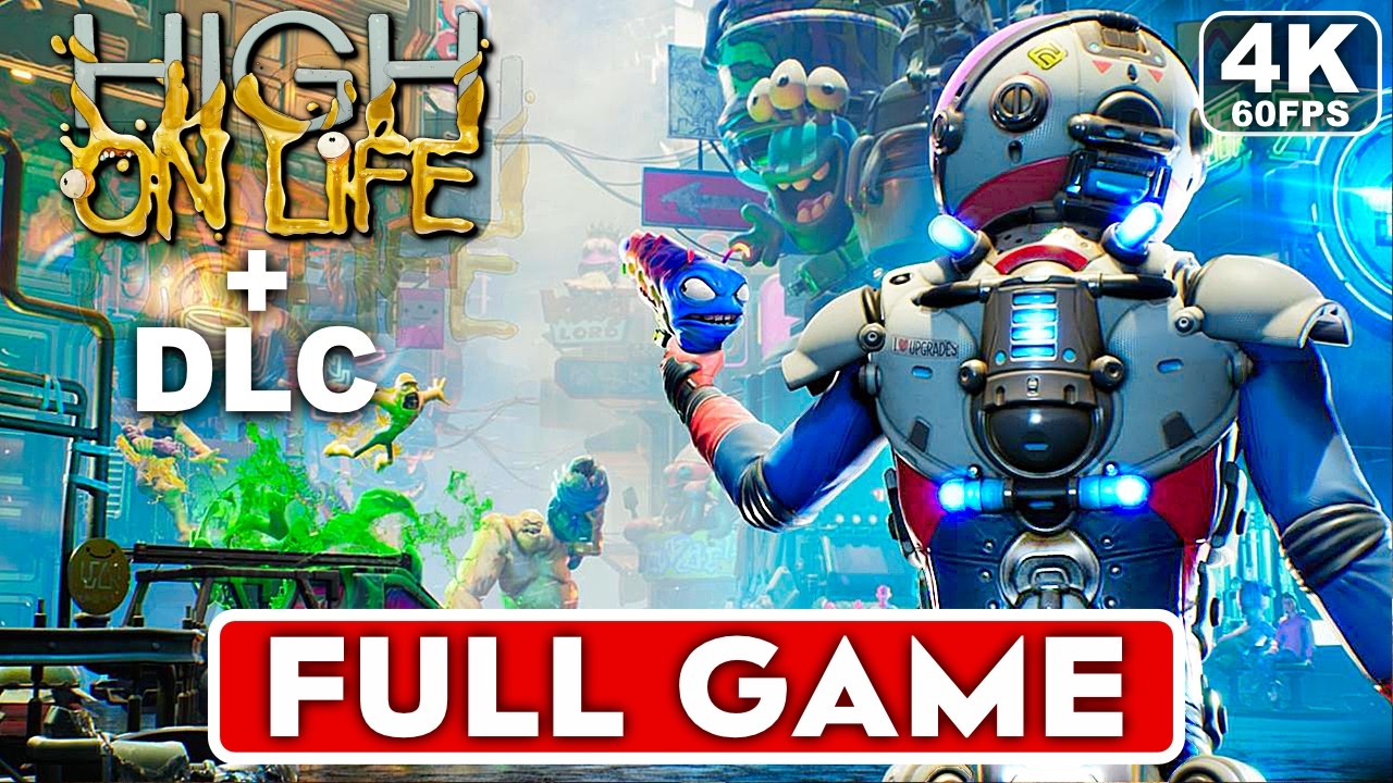 HIGH ON LIFE Gameplay Walkthrough FULL GAME [4K 60FPS PS5 PRO] - No Commentary