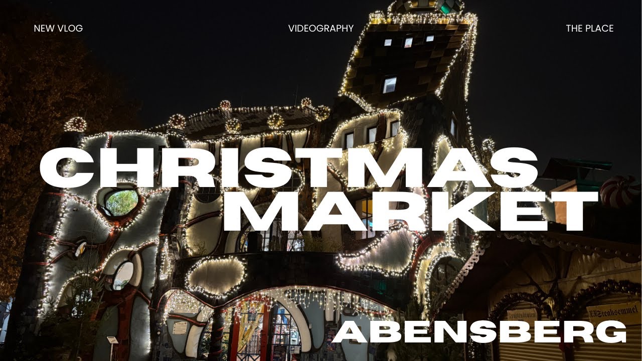 Abensberg Christmas Market 2025 🎄✨ Magical Night at the Kuchlbauer Tower | Bavaria Winter Vibes