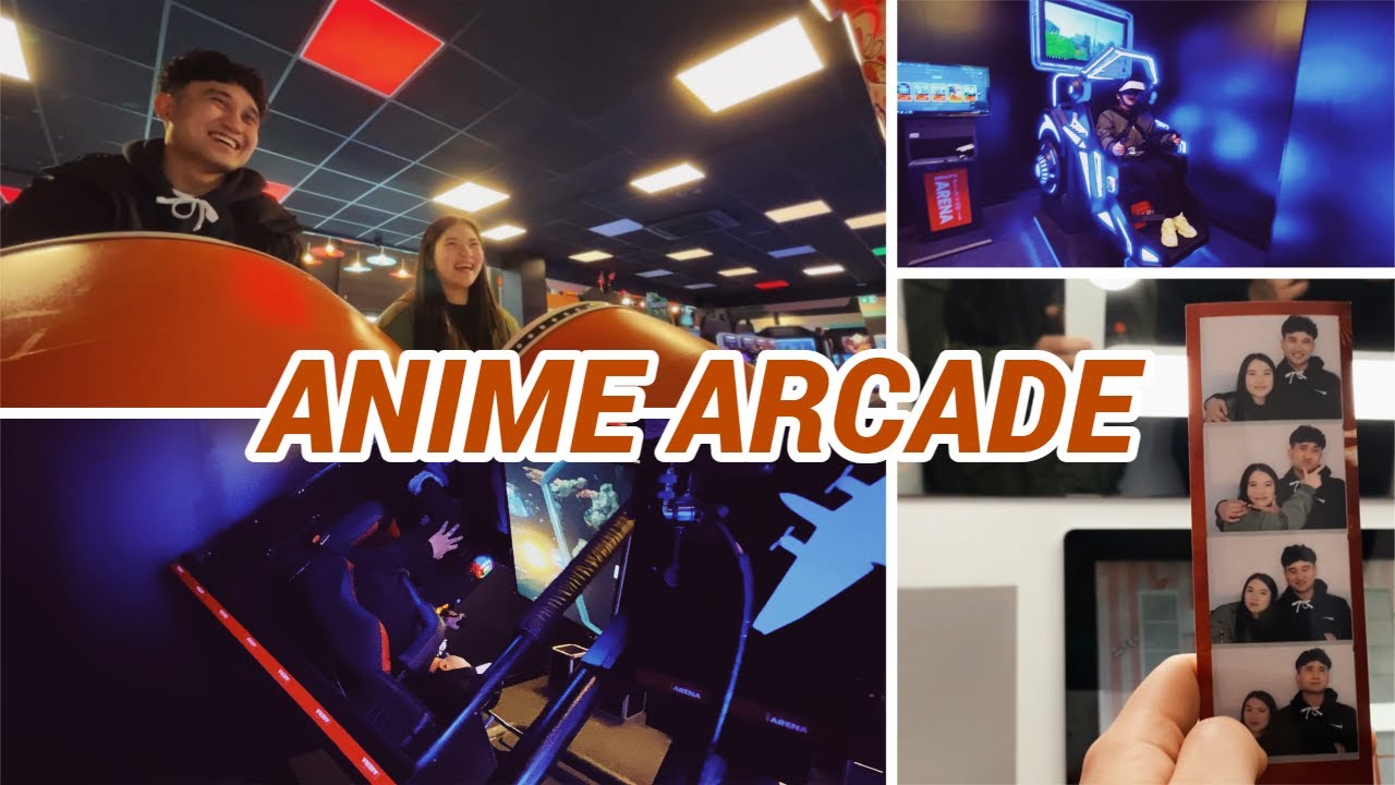 we went to an ANIME ARCADE in AMSTERDAM