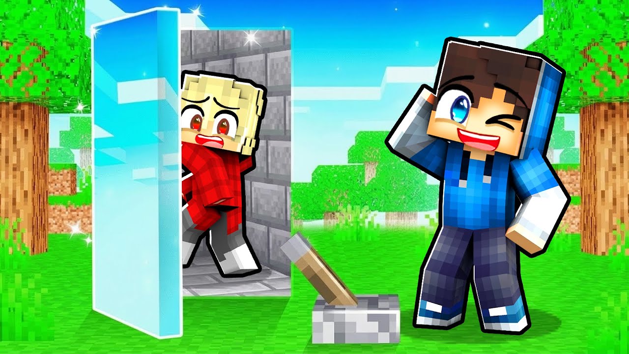 Postavil jsem 4 NEVIDITELNÉ Bunkry v Minecraftu!