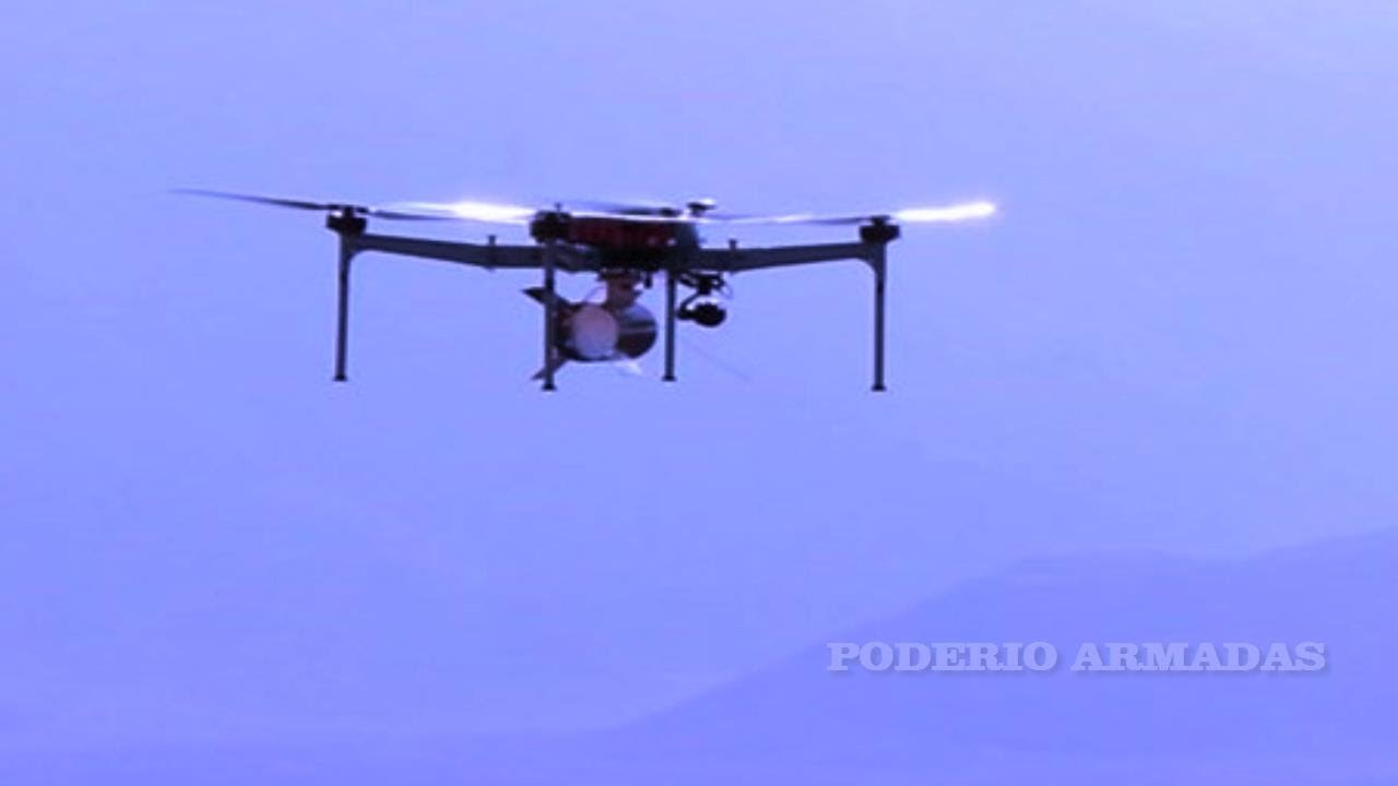 Ir&aacute;n prueba con &eacute;xito el cuadric&oacute;ptero Nessa, capaz de llevar 10 granadas