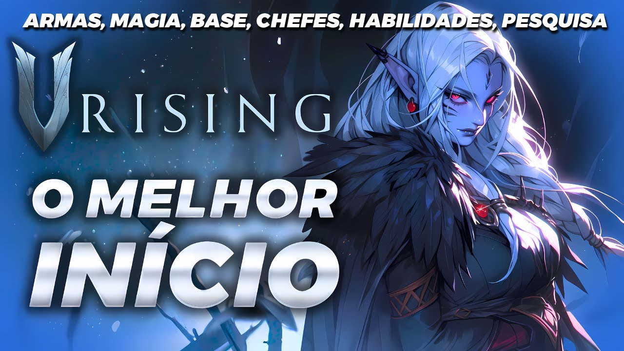 COME&Ccedil;ANDO BEM EM V RISING: ARMAS, MAGIA, BASE, CHEFES, PESQUISA - PS PLUS EXTRA