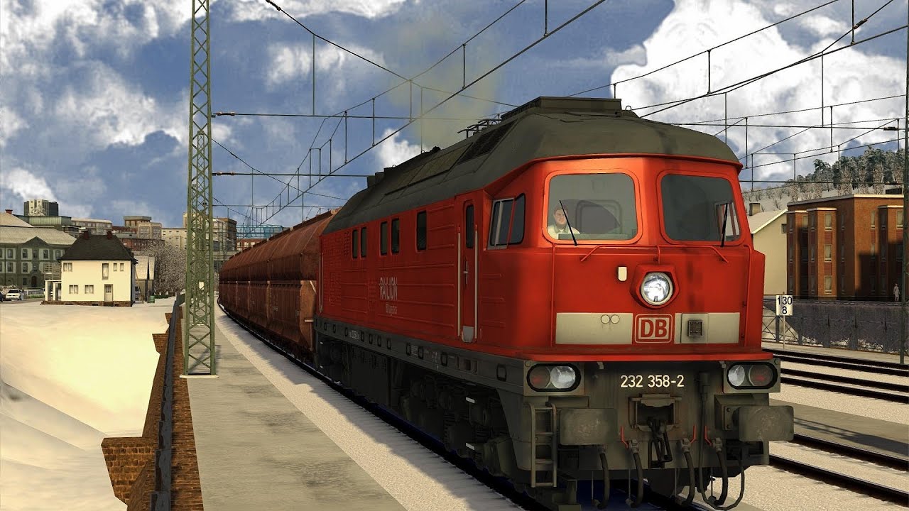 LET`S PLAY Train Simulator 2014[Full-HD] / BR 232 Ludmilla auf Tour/ Folge 68