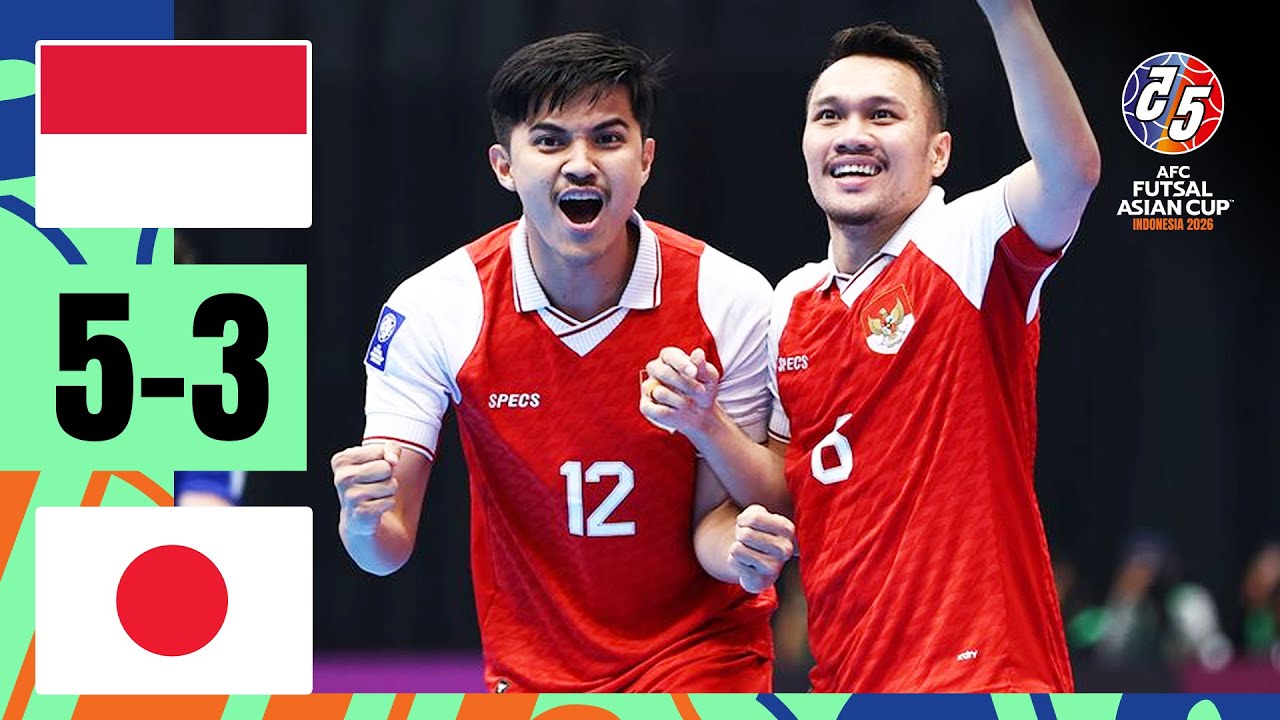 INDONESIA STUN JAPAN and reach the final! | Indonesia - Japan | Highlights | AFC Futsal Asian Cup&trade;
