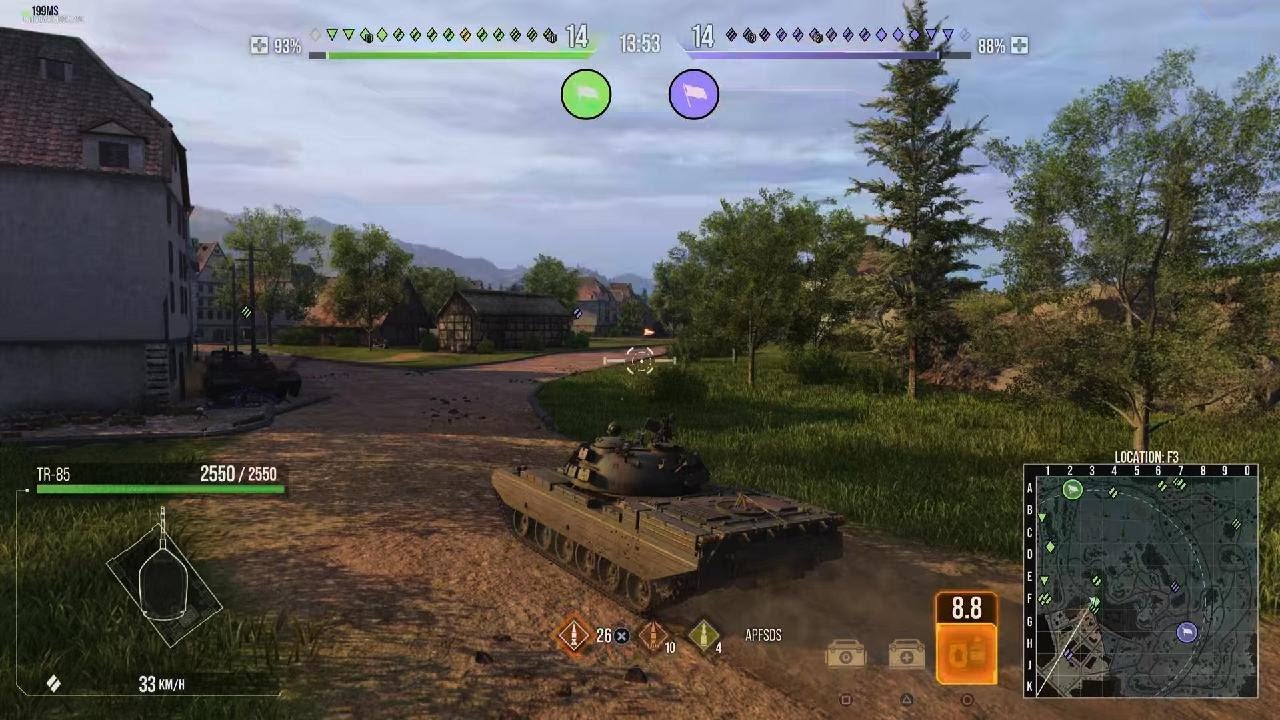 World of Tanks Console || Cold War || TR-85 || 5k dmg 6 kills Ace