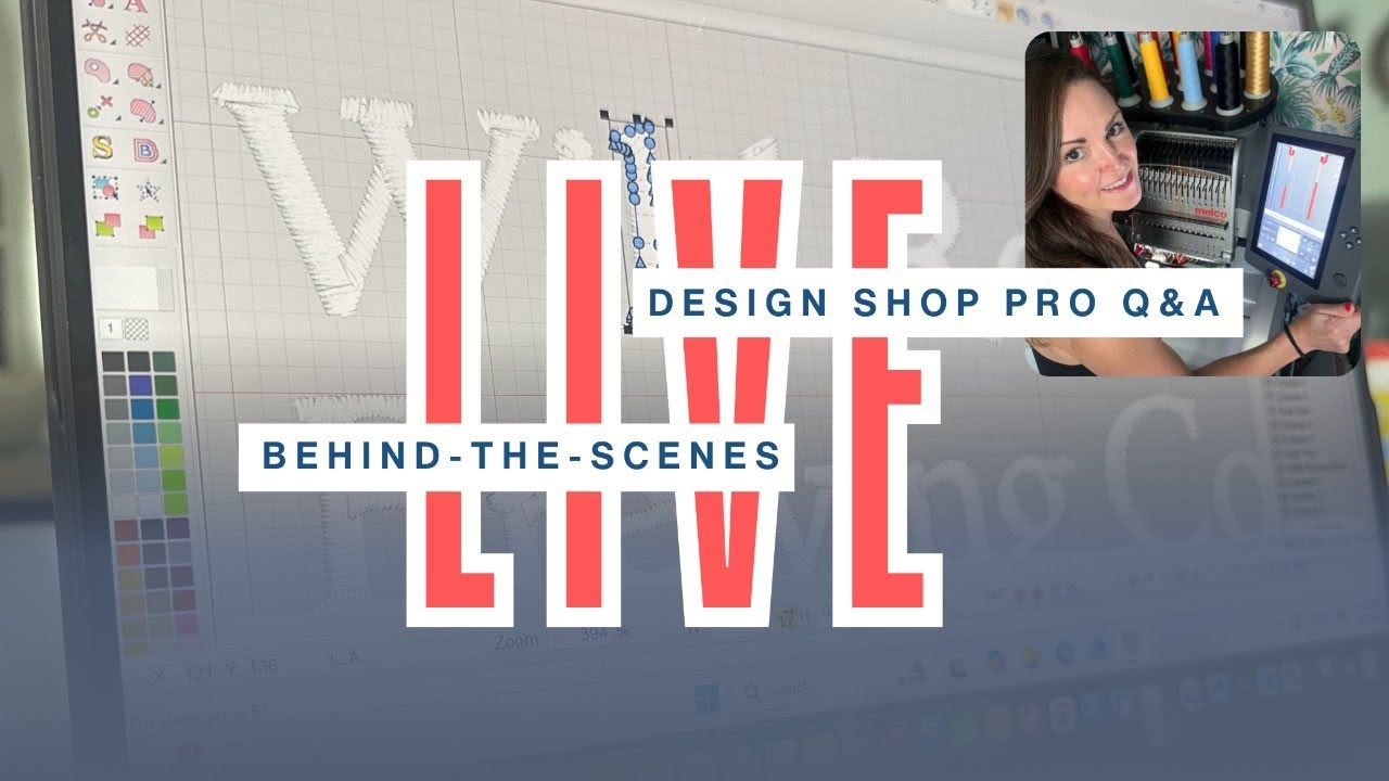 AMA: Design Shop Pro Tips and Tricks for Melco embroidery machine users