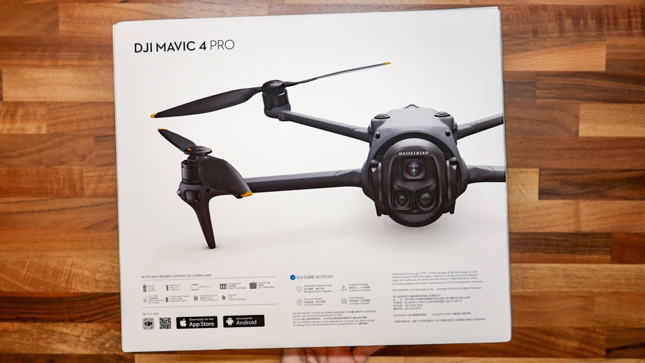 DJI Mavic 4 Pro Creator Combo Unboxing