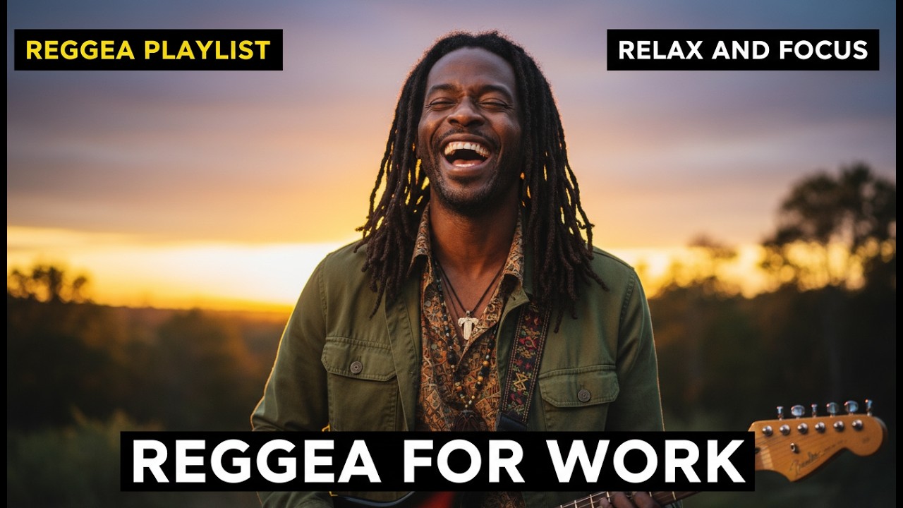 Reggae for Work Playlist 🌿 Relax and Focus Reggae Music for Study & Productivity