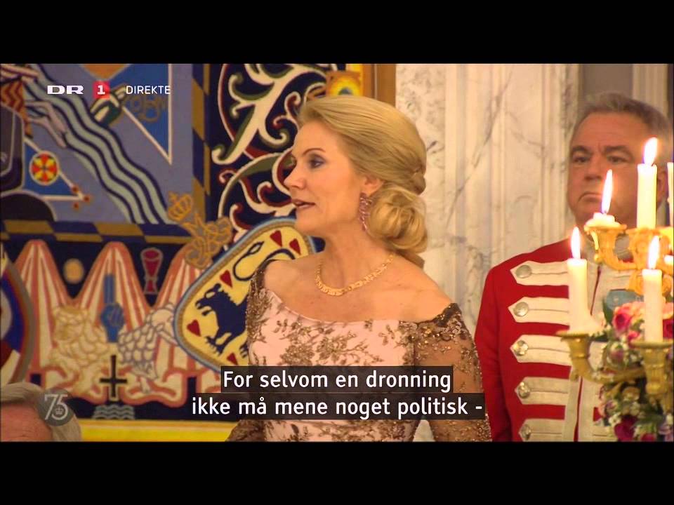 HelleThorning Schmidts tale til Dronningen