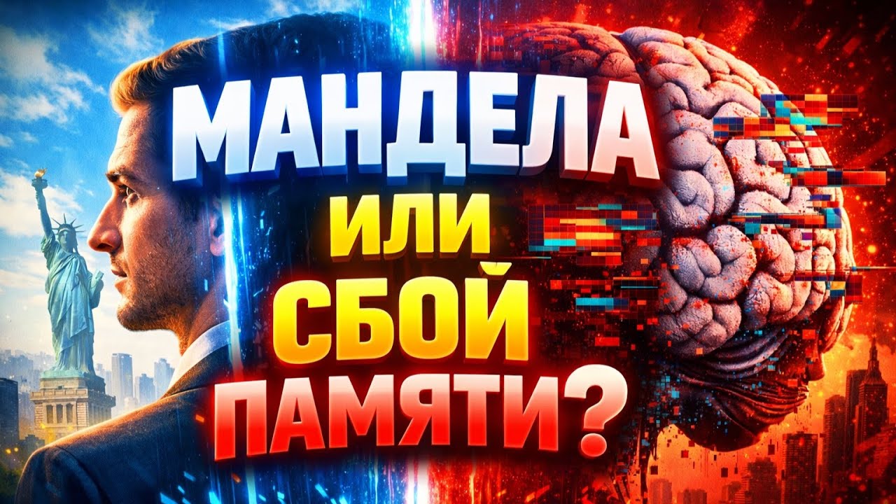 🧠 ЭФФЕКТ МАНДЕЛЫ: ПАРАЛЛЕЛЬНЫЕ МИРЫ ИЛИ БАГ ПАМЯТИ?