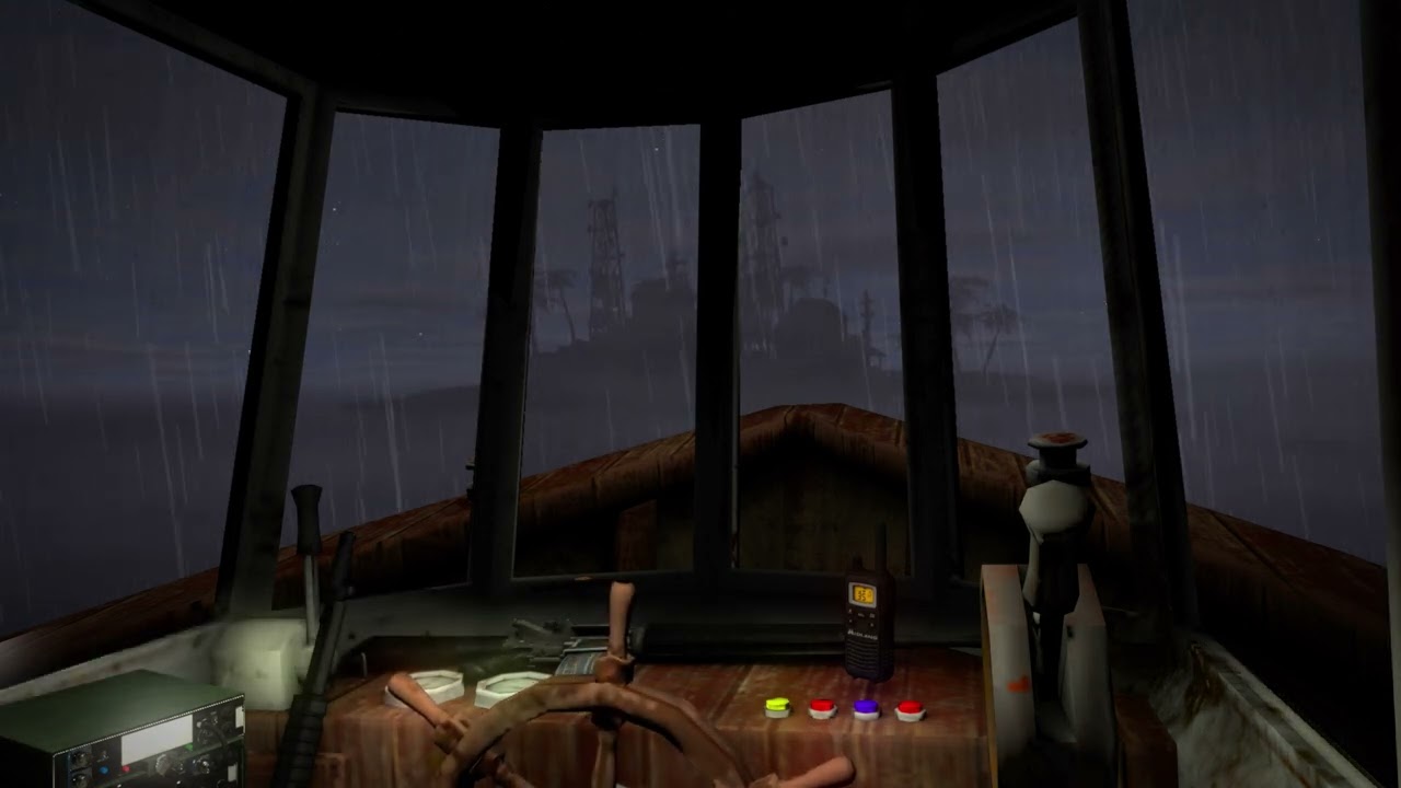 Zombie Apocalypse | The Rescue Boat | Rain Ambience & Scary Sounds