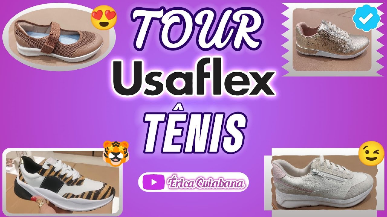 🔍 NOVIDADES para quem está na CORRERIA do DIA A DIA! ⚡ 👟 - TOUR USAFLEX - Tênis