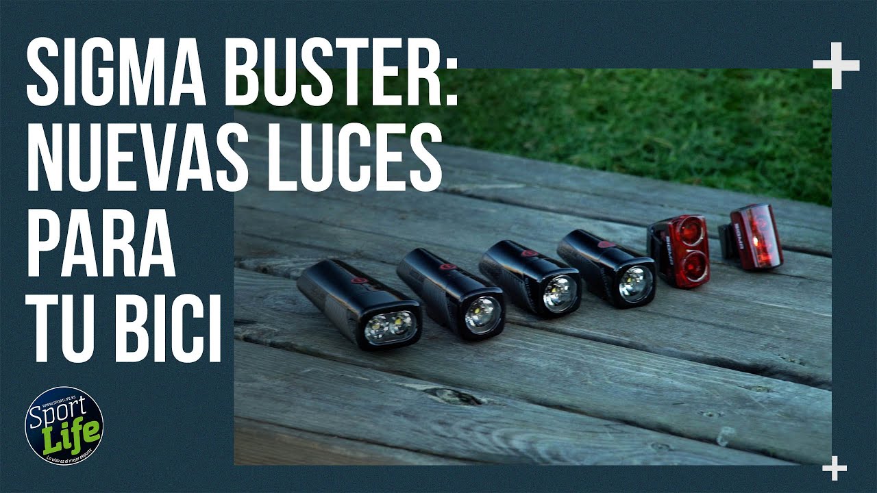 🚨 Sigma Buster 🚨 Gama de luces delanteras y traseras  | SPORT LIFE