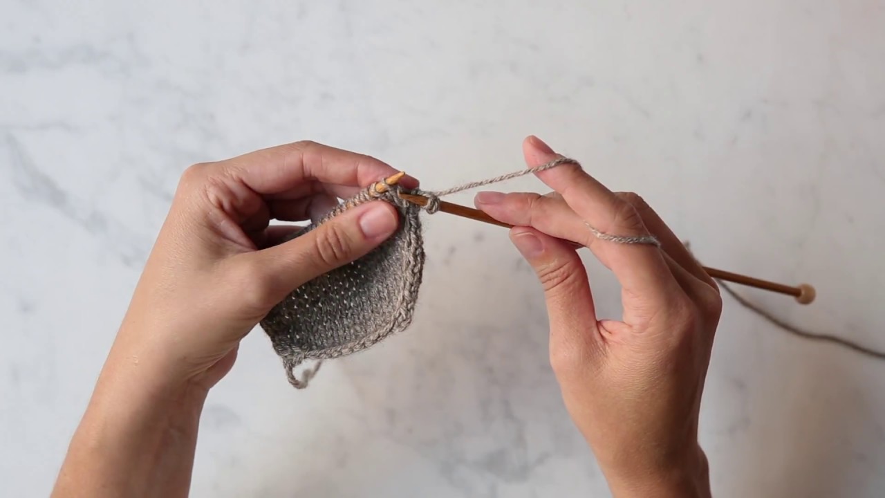 Lifted Increases  (RLI + LLI) Tutorial | Purl Soho