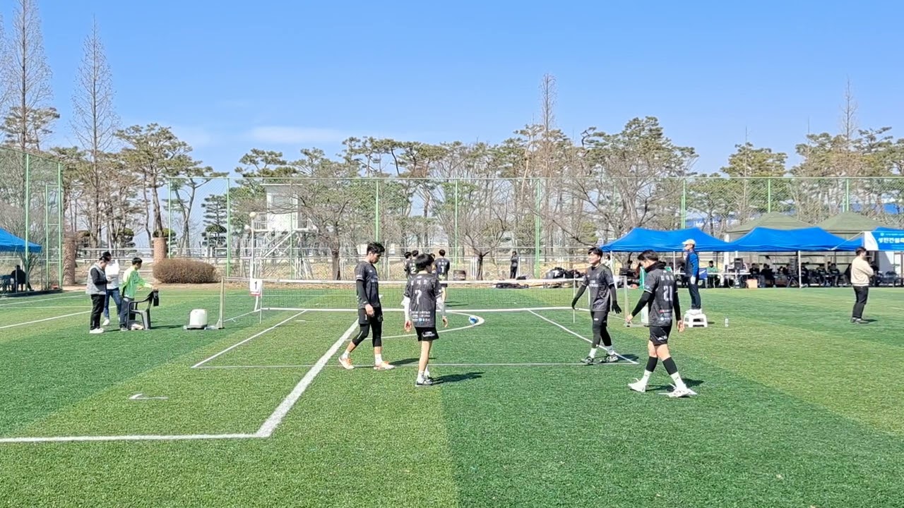 체전부 평가전 막강화력대결  족구투윈전휘진 : 쏘디엔 홍성용, #체전부 #족구 #korea #football
