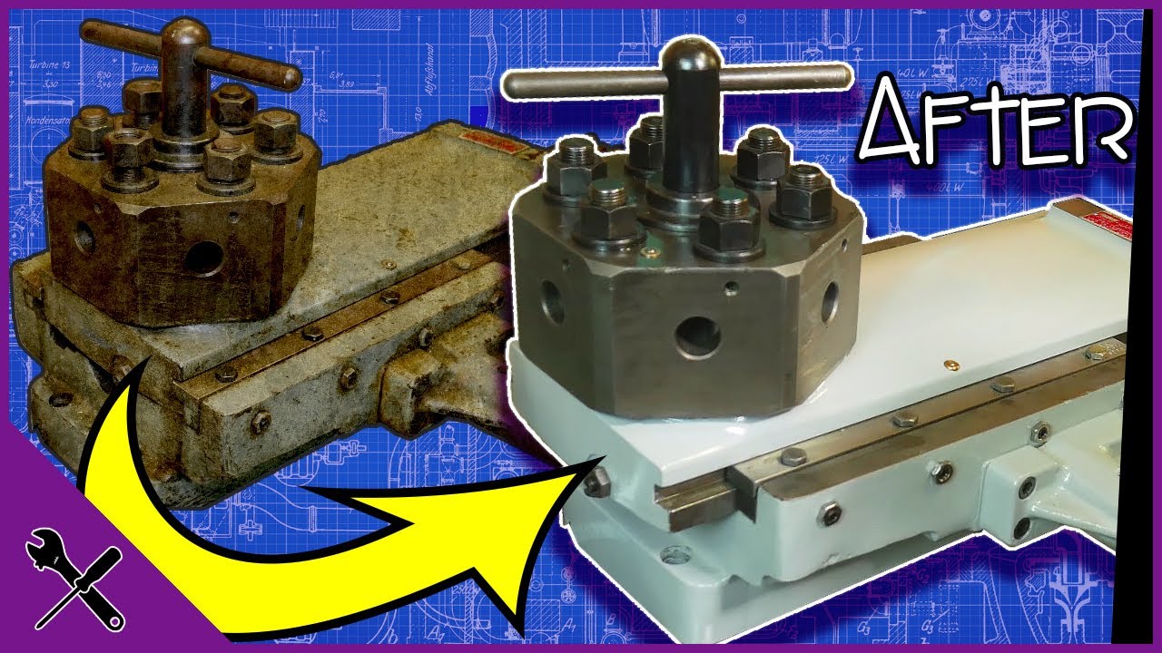 Turret Tailstock - Machine Tool Restoration