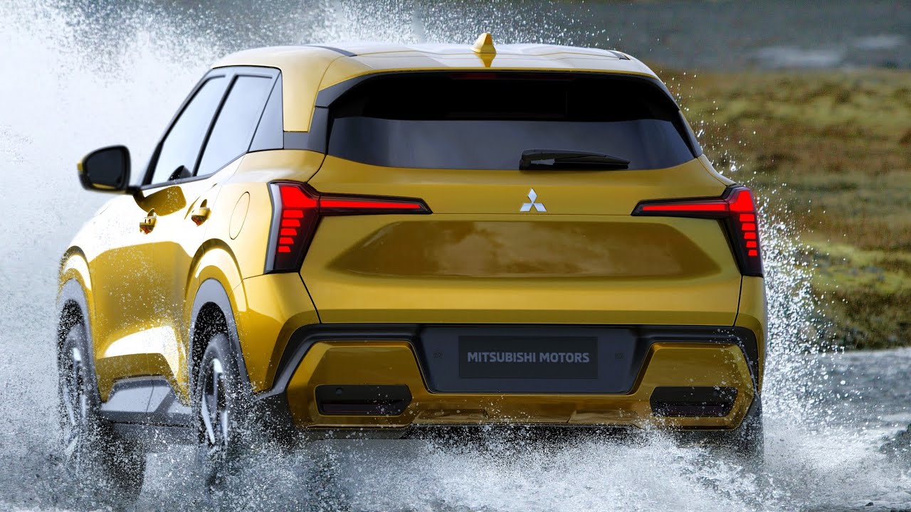 Новый Mitsubishi XFC 2024 года — первый взгляд на серийную модель компактного кроссовера SUV