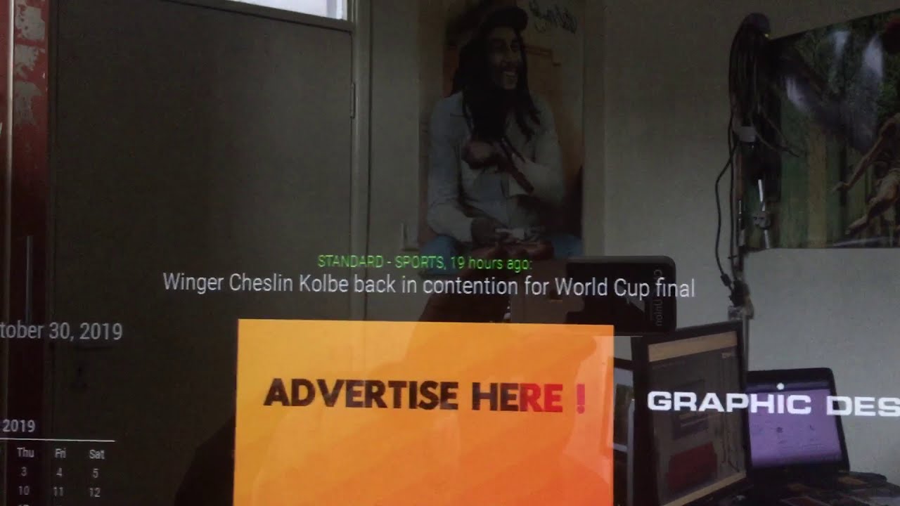 Information  and advertising smart Mirror