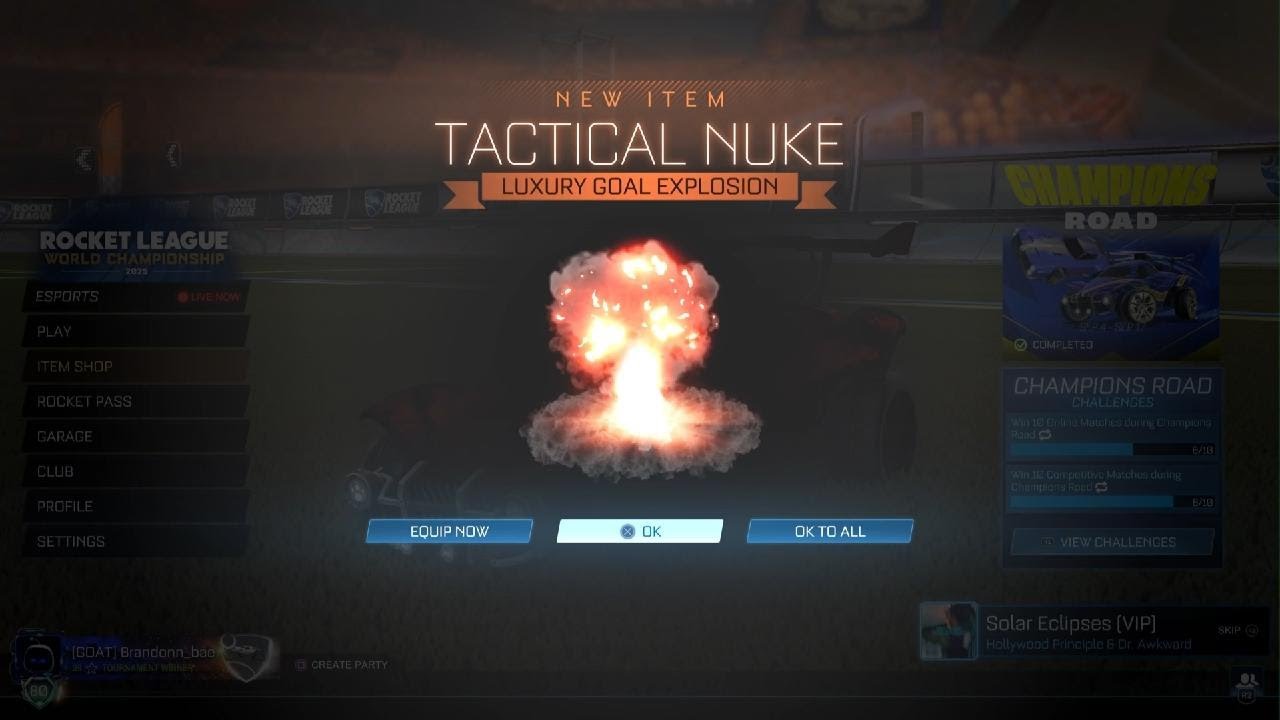 Rocket League Titanium White Apex Wheels Showcase - Twitch Drops
