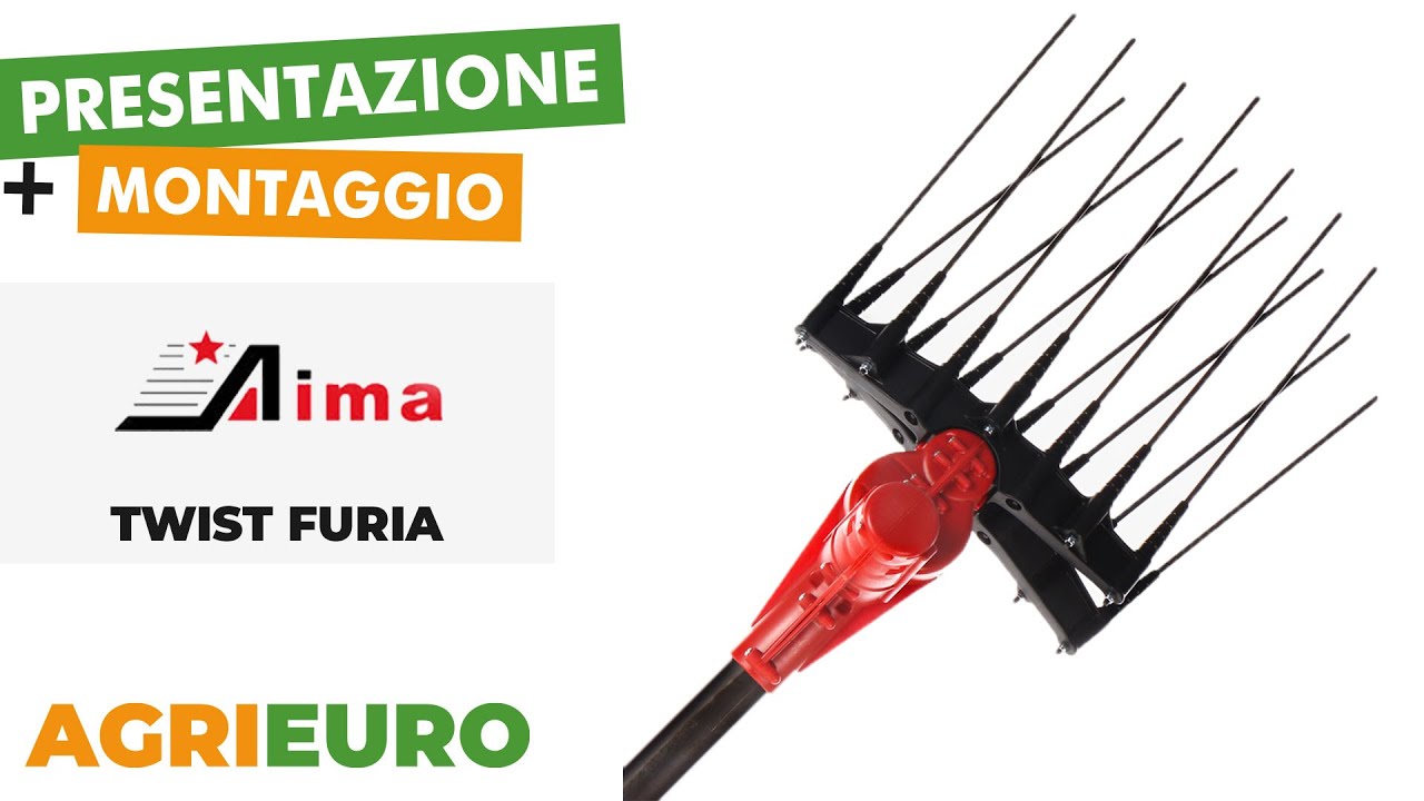 Presentazione e montaggio dell'Abbacchiatore a batteria Aima Twist Furia-Evolution 210-300 cm