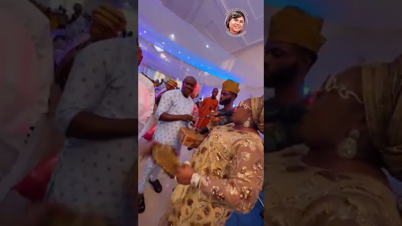 Esther Igbekele jp st the 50th birthday party of  Madam Mary Arowele