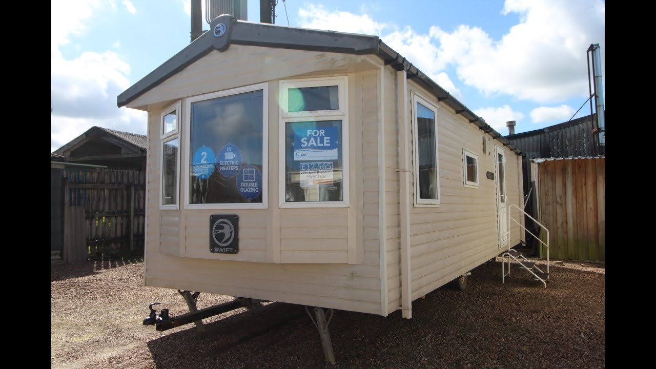 41700 Swift Burgundy 28x10 2 bed 2011 'Speed Walkthrough' Preowned Static Caravan For Sale Offsite