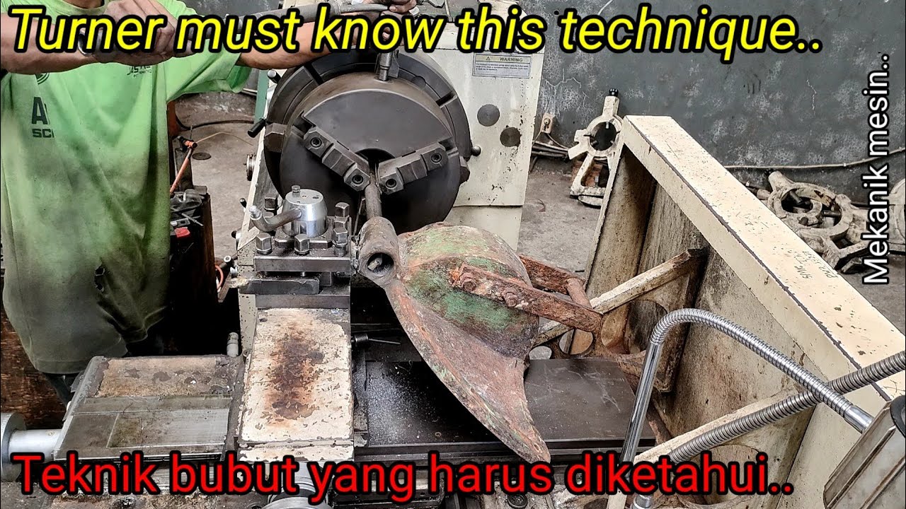 School Won't Teach This | Teknik Mesin Bubut yang Harus Diketahui | Membuat Bushing Gilingan Daging