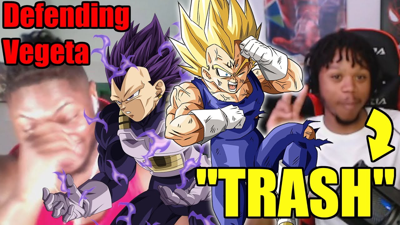 DEFENDING VEGETA FROM A HATER?! Vegeta Dragon Ball Debate SonTJ VS @DrLove307
