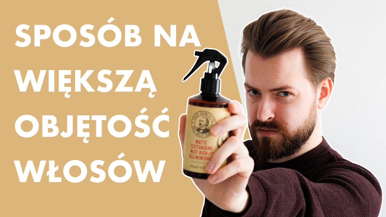 Captain Fawcett Sea Salt Spray - recenzja prestylera do włos&oacute;w