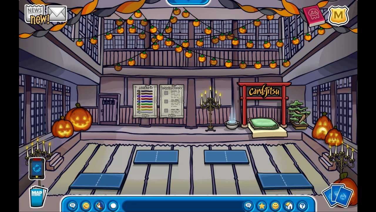 Club Penguin Music - Halloween Party 2011 - Theme #2 (Indoors Theme)