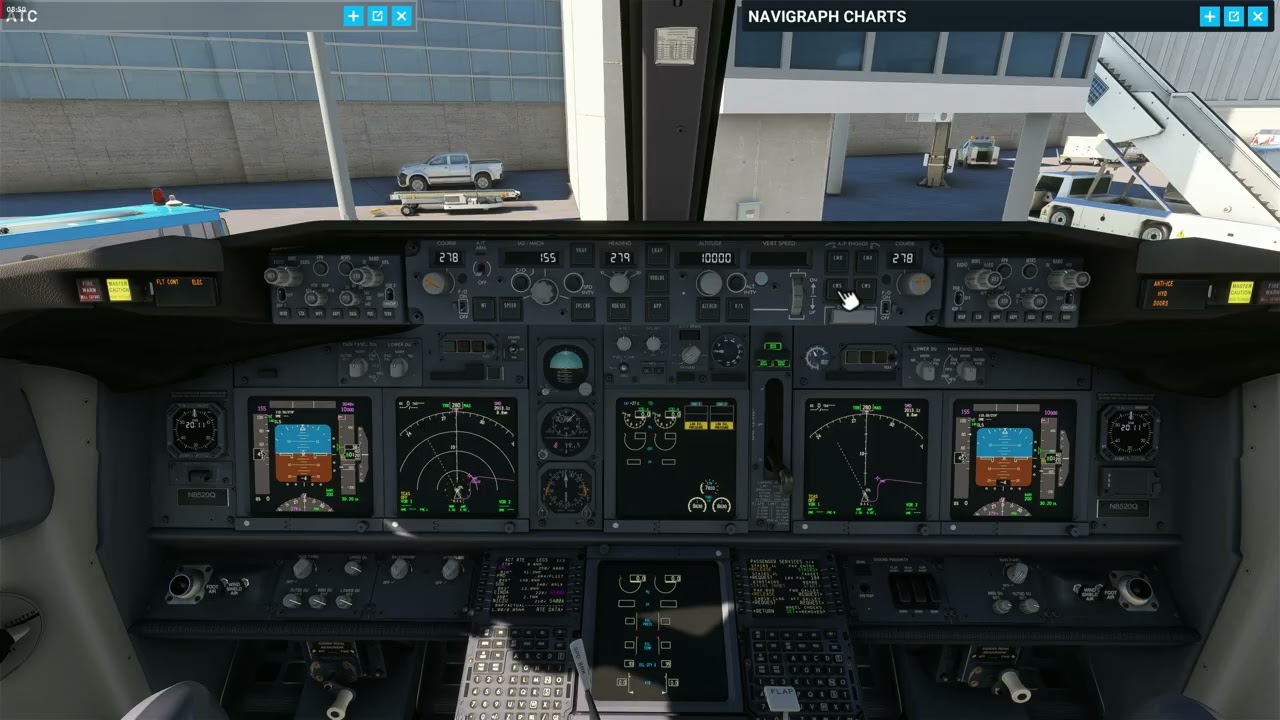 Microsoft Flight Simulator 2020 SHORT FLIGHT SWA738 KLAX/KLAS