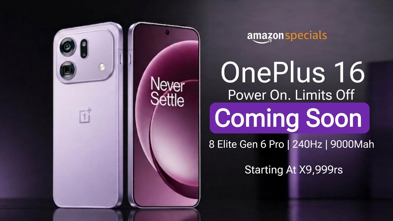 Полные характеристики и дата выхода OnePlus 16 в Индии | Цена OnePlus 16 в Индии
