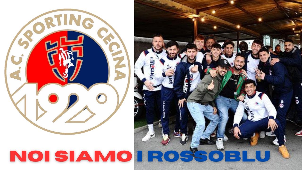 MAYOR BONE - NOI SIAMO I ROSSOBLU  (FORZA CECINA)  LYRIC VIDEO