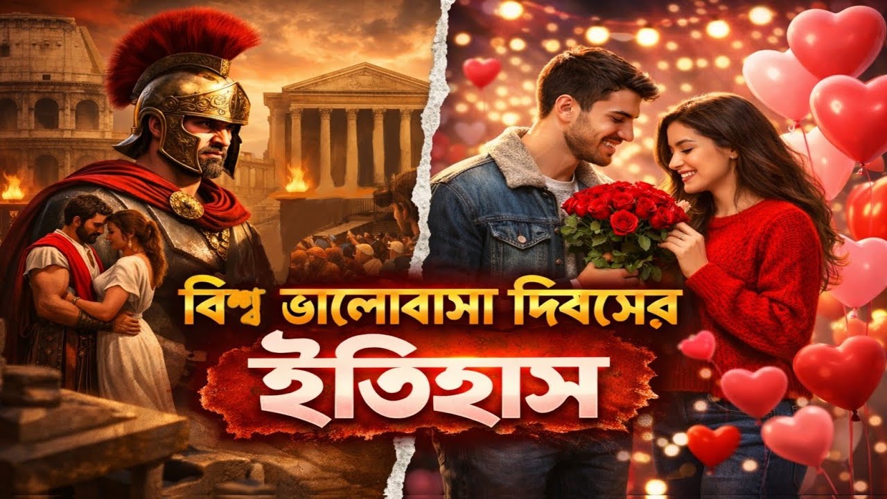 বিশ্ব ভালোবাসা দিবসের ইতিহাস | কীভাবে শুরু হলো ভ্যালেন্টাইনস ডে? #shorts #valentinesday #brainlabbd