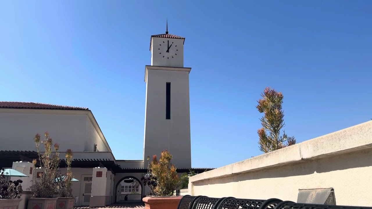 1pm Maas-Rowe Chimes at SDSU Lipinsky Clock Tower, San Diego, CA
