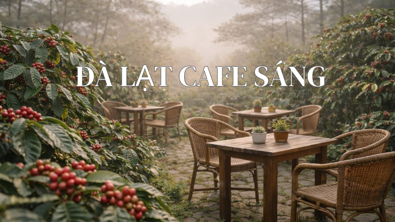Nhạc Không Lời Đà Lạt Cà Phê Sáng | Ngồi Yên Giữa Mùi Cà Phê