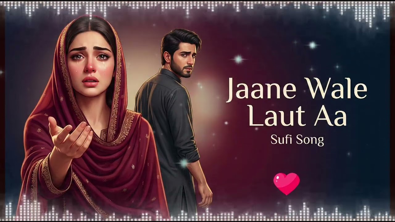 जाने वाले लौट आ (Jaane Wale Laut Aa) | Heart Touching Sufi Sad Song | Judaai Ka Roohani Ishq Geet