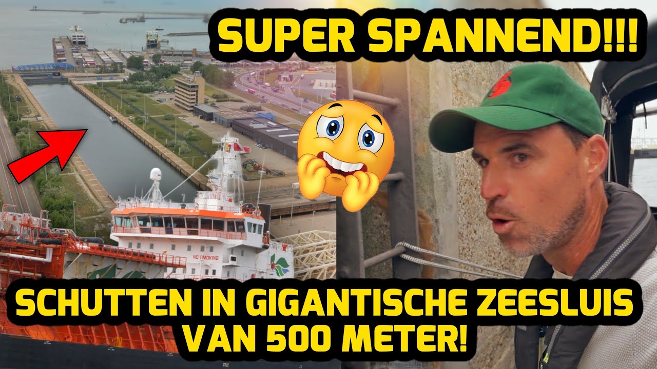 SCHUTTEN IN GIGANTISCHE ZEESLUIS VAN 500 METER! SUPER SPANNEND!!! #333